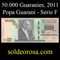 Billetes 2011 5- 50.000 Guaranes